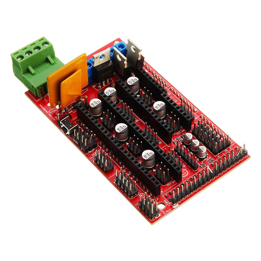 3D Printer Kit RAMPS 1.4+Arduino Mega 2560 +DRV8825 Stepper Motor+2004 LCD+PCB Heat Bed MK2B 6 3D Printer Kit RAMPS 1.4+Arduino Mega 2560 +DRV8825 Stepper Motor+2004 LCD+PCB Heat Bed MK2B - Image 6