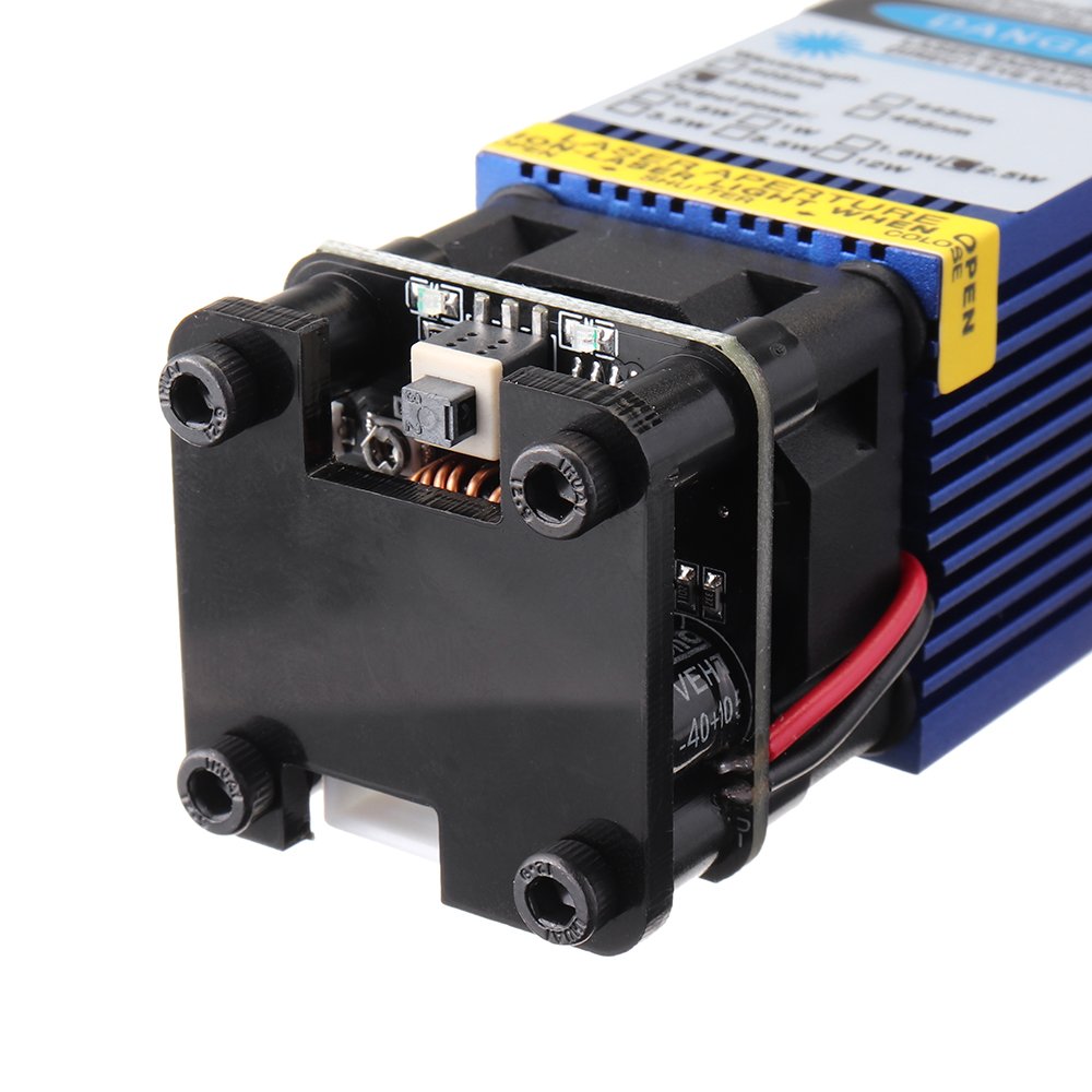 2500mW Blue Laser Module 3-Pin DIY Laser Engraving Module Fits 3018 CNC Router 9 2500mW Blue Laser Module 3-Pin DIY Laser Engraving Module Fits 3018 CNC Router - Image 9