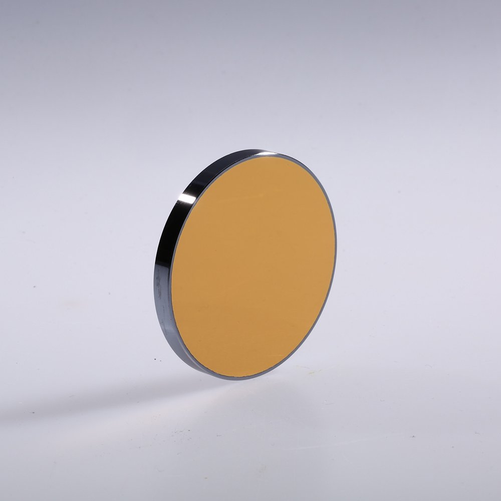 Blesiya 30mm Diameter Si Mirror Reflector for CO2 Laser Cutting Gold