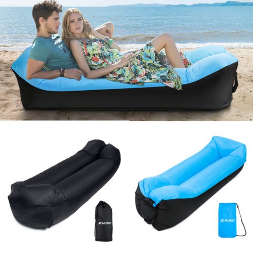 Xmund XD-IF1 210T Inflatable Sofa Camping Travel Air Lazy Sofa Sleeping Sand Beach Lay Bag Couch 1