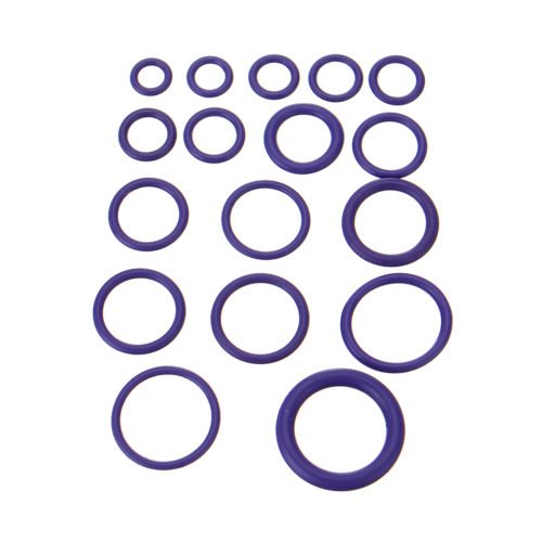 270pcs 18 Sizes Rubber Ring Hydraulic Nitrile Seals Purple Rubber O Ring Assortment Kit 6