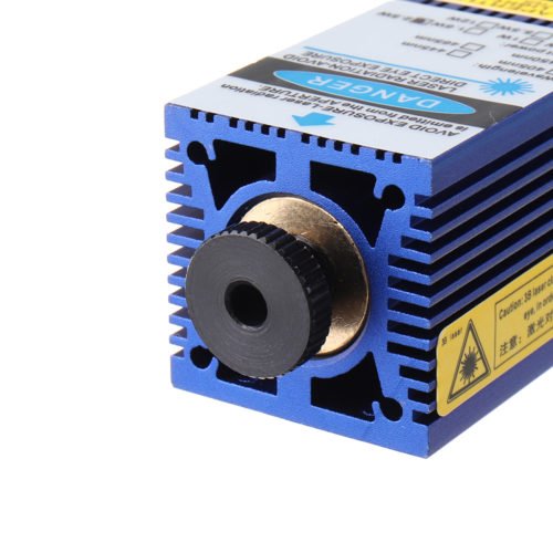 2500mW Blue Laser Module 3-Pin DIY Laser Engraving Module Fits 3018 CNC Router 8