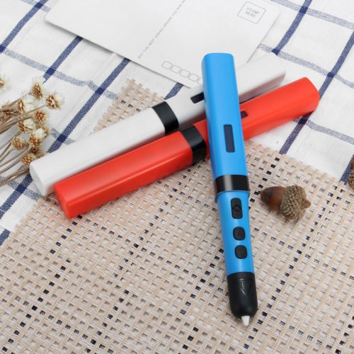 1.75mm Low Temperature 3D Printer Drawing Pen 15*20*173mm Size Support PLA/ABS/HPS 3