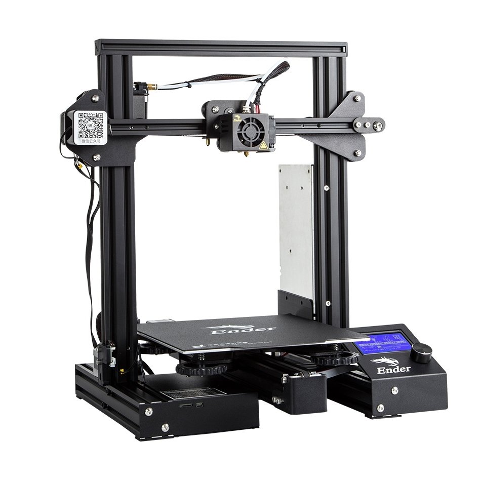 Creality 3D® Ender-3 Pro V-slot Prusa I3 DIY 3D Printer 220x220x250mm Printing Size With Magnetic Removable Platform Sticker/Power Resume Function/Off 2