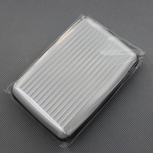 IPRee® Aluminum Alloy Card Holder Antimagnetic Credit Card Case Portable ID Card Storage Box 3