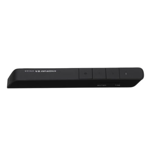 KNORVAY N75C Remote Control PPT Laser Page Pen Green Light Presentation Presenter Pen 2.4 GHz 5
