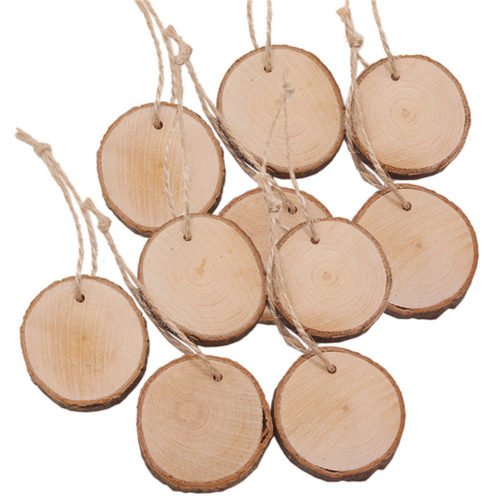 10Pcs/Lot Laser Engraving Wooden Number Hanging Table Cards Wedding Party Decor Reception Pendant 12