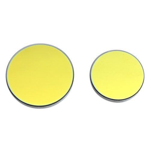 3Pcs Reflective Mirror Reflector Si Coated Gold for CO2 Laser Cutting Engraving 1