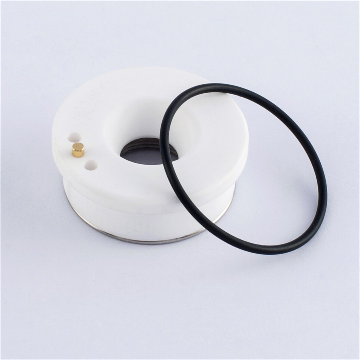Laser Ceramic Body 28mm Fiber Laser Cutting Machine Head Nozzle Holder Ceramic Ring Parts 2 Laser Ceramic Body 28mm Fiber Laser Cutting Machine Head Nozzle Holder Ceramic Ring Parts - Image 2