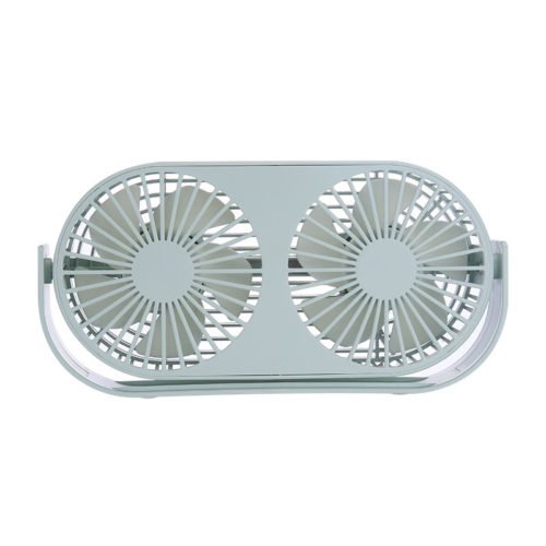 Xmund XD-AQ20 5V USB Double-head Table Desktop Fan 3 Modes Wind Air Cooler 360° Rotating Aromatherapy Electric Fan Outdoor Travel 7