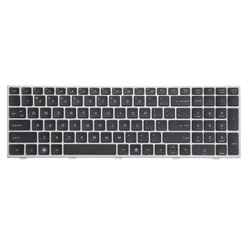 Laptop Replace Keyboard For HP ProBook 4540 4540S 4545 4545S Series Notebook With Silver Frame 2