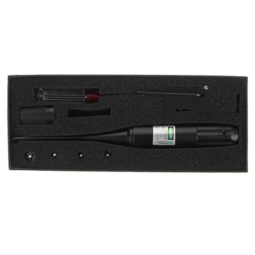 Green Dot Laser Bore Sighter .22 to .50 Caliber Sighting Positioning Laser Boresighter Kit 2
