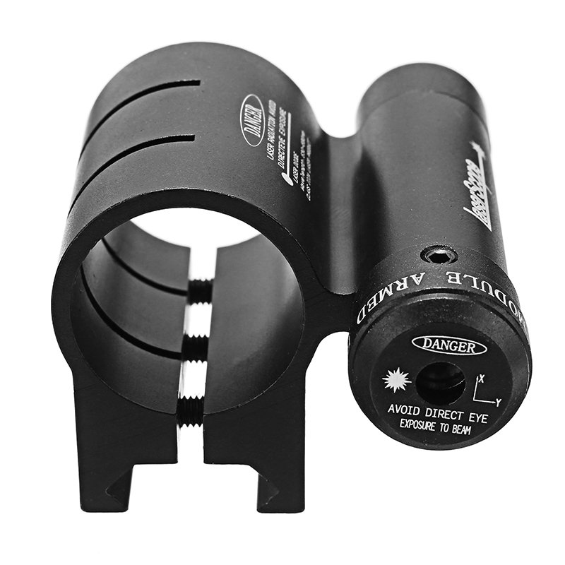 Red Laser Dot Sight Scope 20mm Picatinny Rail with 25mm Flashlight Ring Mount Clamp Holder 7 Red Laser Dot Sight Scope 20mm Picatinny Rail with 25mm Flashlight Ring Mount Clamp Holder - Image 7