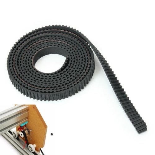 EleksMaker® 1m Conveyor Timing Belt 2GT-6mm MXL-6mm Bubber Opening Belt for Laser Engraving Machine 2