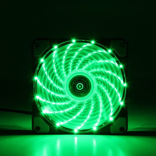 Coolmoon 12V 120mm 3Pin/4Pin LED Light Cooling Fan Computer PC Cooling Fan 7