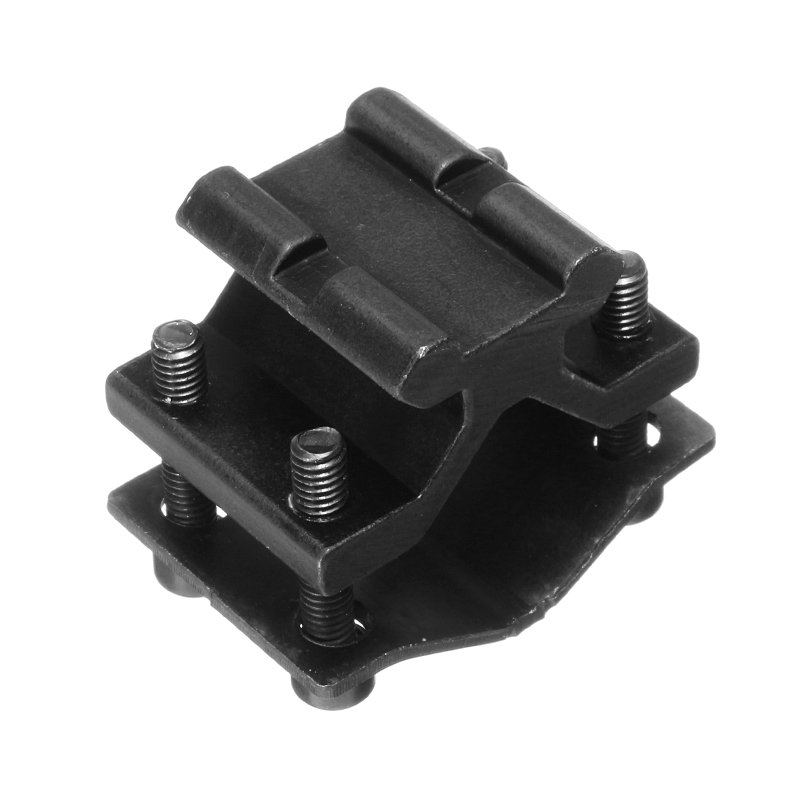 10-21mm Barrel Ring Clamp Mount Adapter Flashlight Laser Mount 20mm Picatinny Rail 1 10-21mm Barrel Ring Clamp Mount Adapter Flashlight Laser Mount 20mm Picatinny Rail