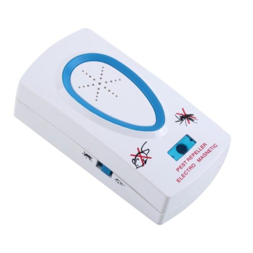 Electrical Mosquito Dispeller Ultrasonic Pest Repeller for Mouse Rat Bug Insect Rodent Control 2