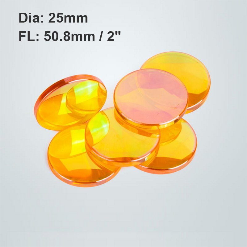 25mm Dia ZnSe Focus Lens for CO2 Laser Engraver/Cutter Cutting Machine FL 1.5/2/2.5/3/4/5/7.5" 10 25mm Dia ZnSe Focus Lens for CO2 Laser Engraver/Cutter Cutting Machine FL 1.5/2/2.5/3/4/5/7.5" - Image 10