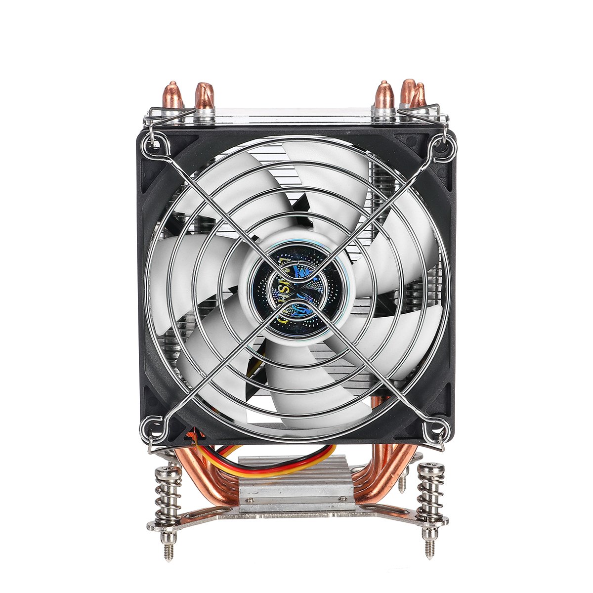 3 Pin 90cm 4 Heat Pipes Cooler Cooling Fan Heatsink for 115X 1366 Motherboard 3 3 Pin 90cm 4 Heat Pipes Cooler Cooling Fan Heatsink for 115X 1366 Motherboard - Image 3