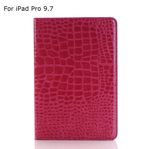 Crocodile Pattern PU Leather Flip Fold Card Slot Wallet Stand Tablet Case For iPad Pro 9.7 inch 8