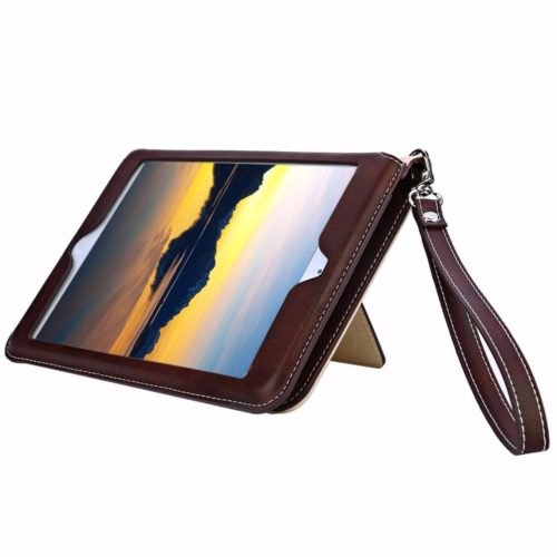 Multifunctional Card Slot Lanyard Leather Case For iPad Mini 4 5