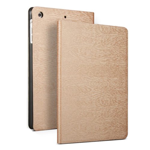 Wood Grain Pattern Smart Sleep Kickstand Tablet Case For iPad Air/Air 2/New iPad 2017/iPad 2018 9