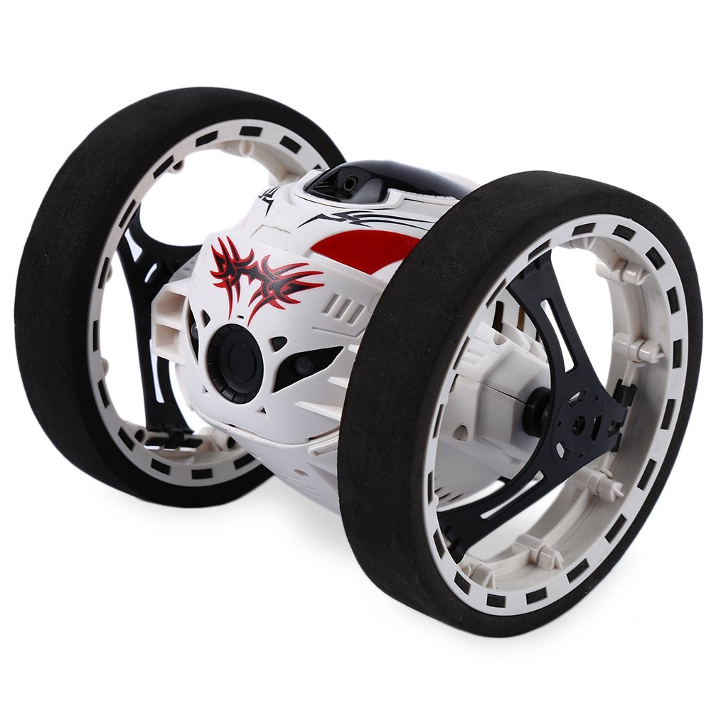 PEG SJ88 2.4G Remote Control Jumping Car 2 Second Rotation Bounce RC Toy 1
