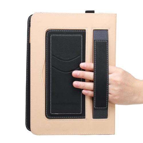 Auto Sleep/Wake Up Card Slots Strap Grip Stand Holder Tablet Case For iPad Pro 10.5 Inch/iPad 9.7 Inch 2018/iPad 9.7 Inch 2017/iPad Pro 9.7 Inch/iPad 6