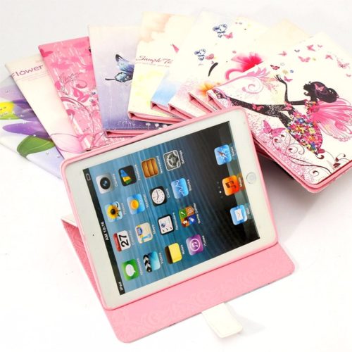 For Apple iPad Mini Magnetic PU Leather Stand Holder Smart Case Back Cover 5