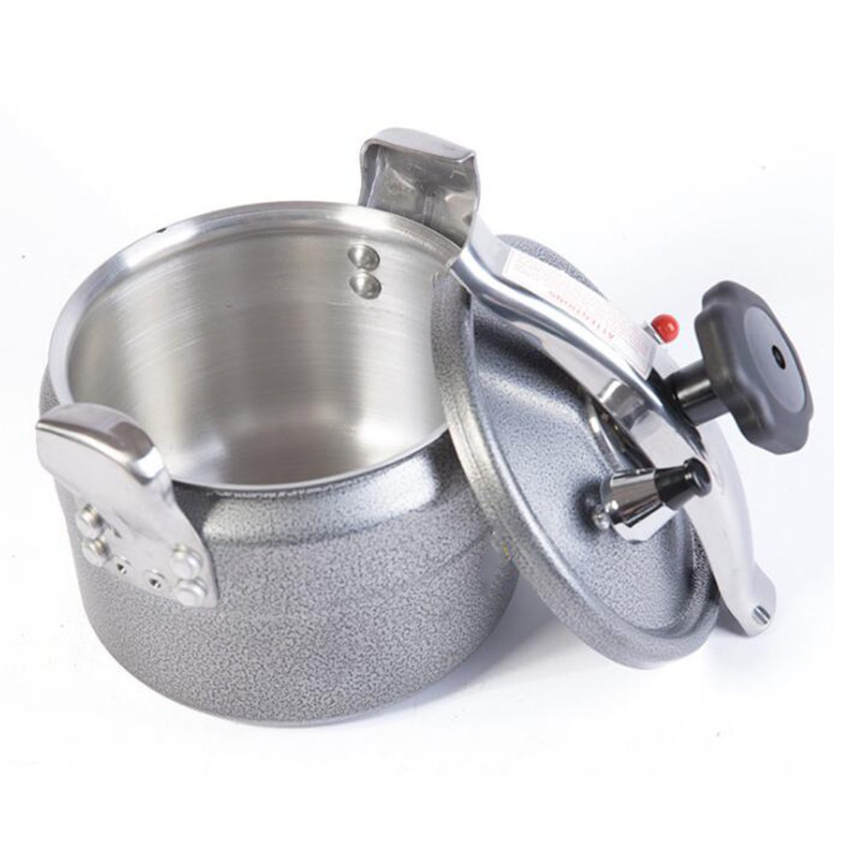 Slkima 3L Portable Aluminium Pressure Rice Cooker Stovetop Cooking Pot Outdoor Camping 7 Slkima 3L Portable Aluminium Pressure Rice Cooker Stovetop Cooking Pot Outdoor Camping - Image 7