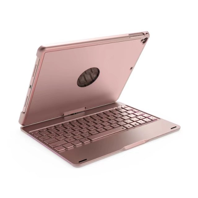 360º Rotating bluetooth 7 Colors Backlit Aluminum Keyboard For iPad 9.7 Inch 2018 / iPad 9.7 Inch 2017 / iPad Air / Air 2 / Pro 9.7 Inch 8 360º Rotating bluetooth 7 Colors Backlit Aluminum Keyboard For iPad 9.7 Inch 2018 / iPad 9.7 Inch 2017 / iPad Air / Air 2 / Pro 9.7 Inch - Image 8
