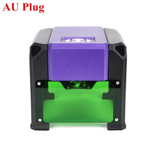 3000mW Purple DIY Laser Engraving Machine Desktop Logo Marking Engraver Mark Carver Printer 9