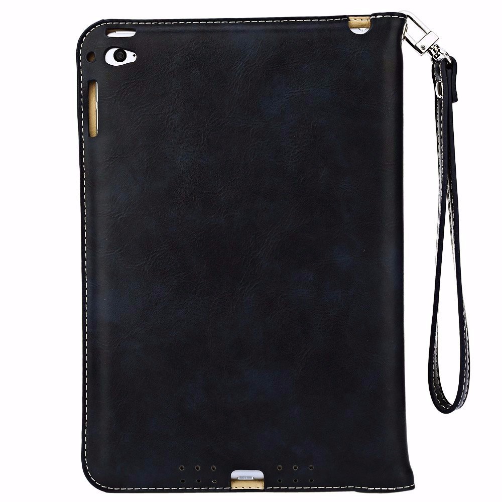 Multifunctional Card Slot Lanyard Leather Case For iPad Mini 4 12 Multifunctional Card Slot Lanyard Leather Case For iPad Mini 4 - Image 12