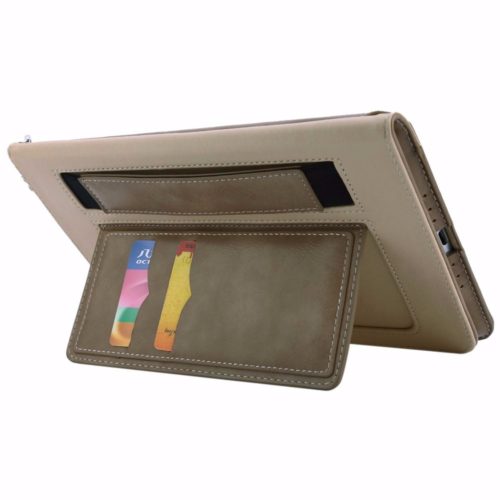 Multifunctional Card Slot Lanyard Leather Case For iPad Mini 4 4