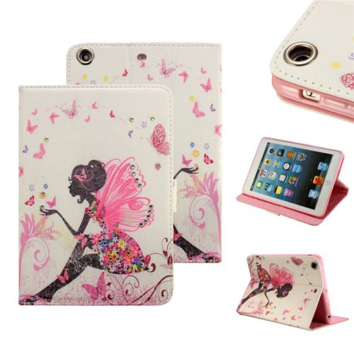 For Apple iPad Mini Magnetic PU Leather Stand Holder Smart Case Back Cover 4