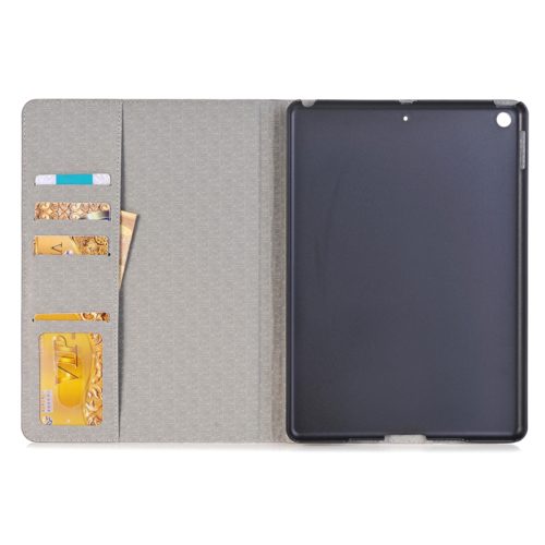 PU Leather Wallet Card Slot Kickstand Case For iPad Mini 1/2/3 6