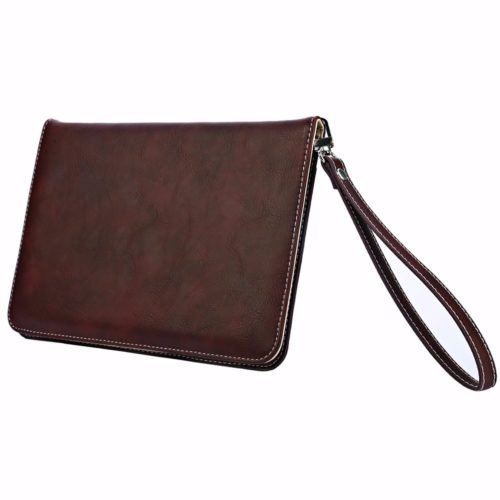 Multifunctional Card Slot Lanyard Leather Case For iPad Mini 4 10