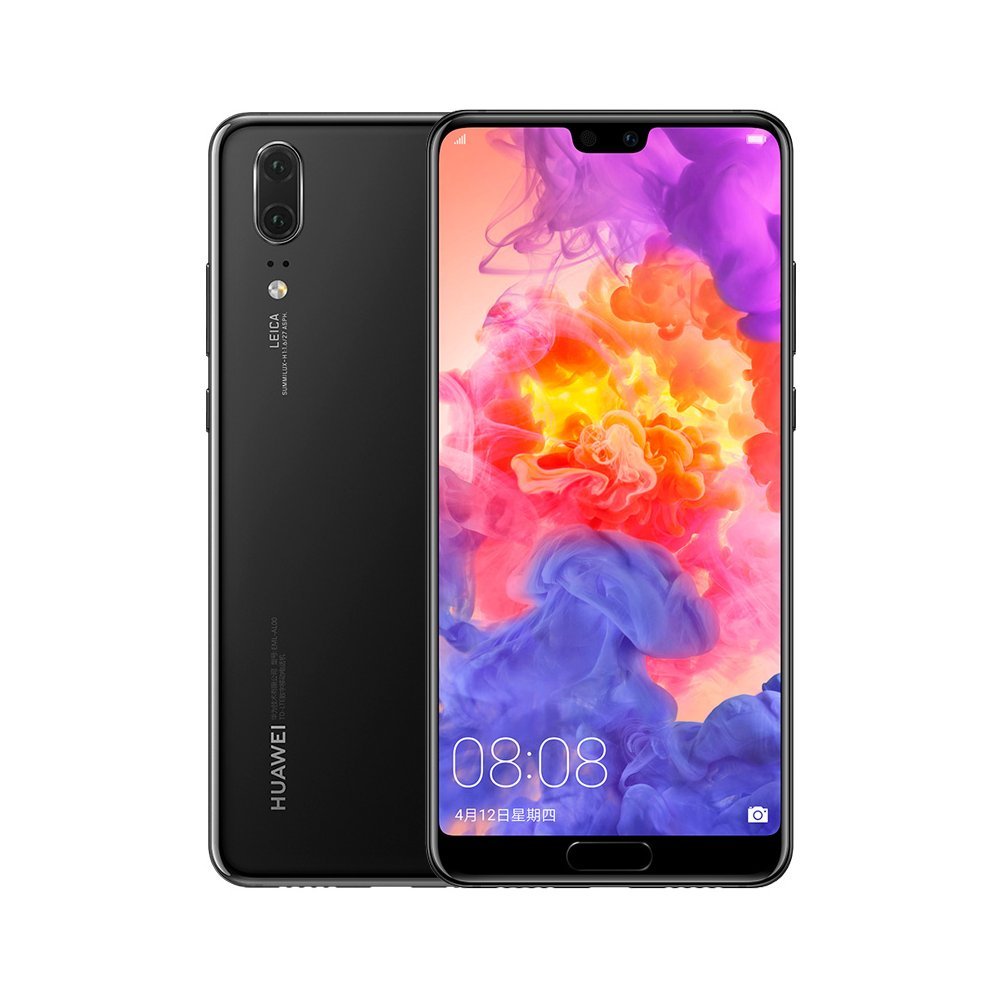 Huawei P20 Smartphone - 6GB ROM, 64GB RAM, 5.8 Inch Display, 2244*1080 Resolution, Android 8.1, Kirin 970, Dual AI Cam (Black) 1