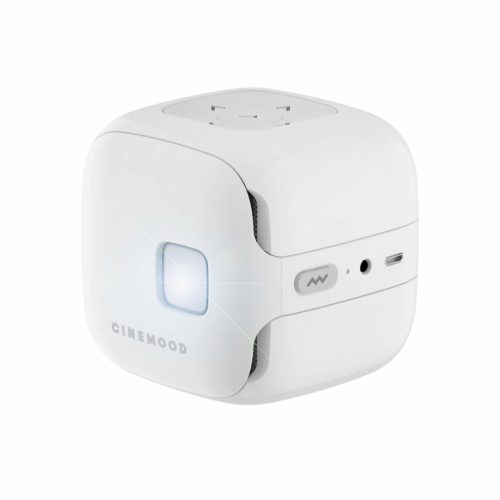 CINEMOOD 360 - Smart wi-fi Cube Projector with Streaming Services, 360° Videos, Games, Kids Entertainment. 120 inch Picture 2