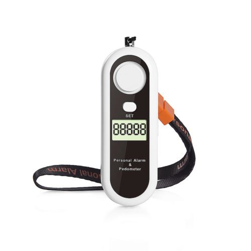 XANES MSA-870 120DB Emergency Self Defense Personal Security Alarm & Pedometer & Mini Keychain Light 11