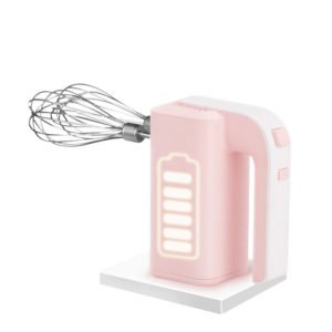 PINK BUNNY PB-8812 Kitchen 30W Electric Wireless Egg Beater Household Portable Mini Egg Cream Bread Baking Mixer