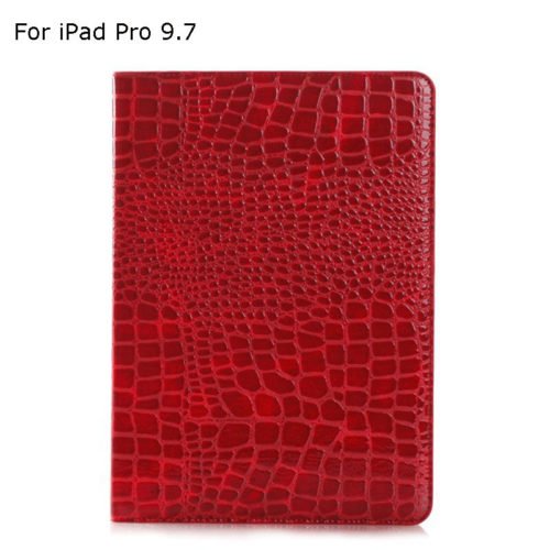 Crocodile Pattern PU Leather Flip Fold Card Slot Wallet Stand Tablet Case For iPad Pro 9.7 inch 7