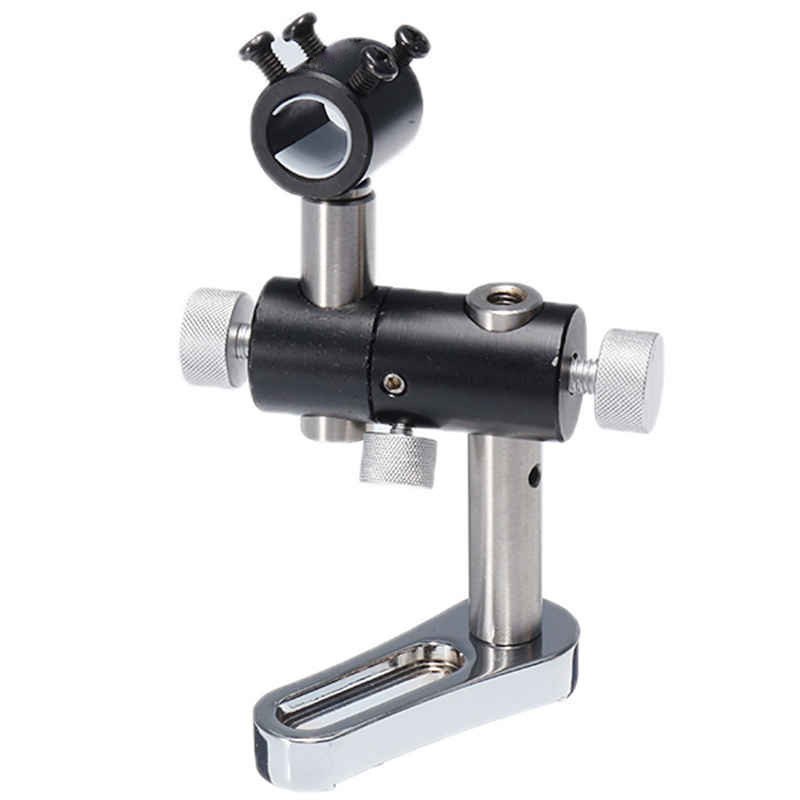 MTOLASER 13.5mm-23.5mm Triaxial 360° Adjustable Laser Pointer Module Holder Mount Clamp Three Axis Bracket 2