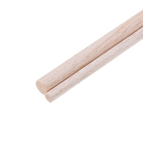 5Pcs/Set 5/6/8/10x250mm Round Balsa Wood Wooden Stick Natural Dowel Unfinished Rods for DIY Crafts Airplane Model 12