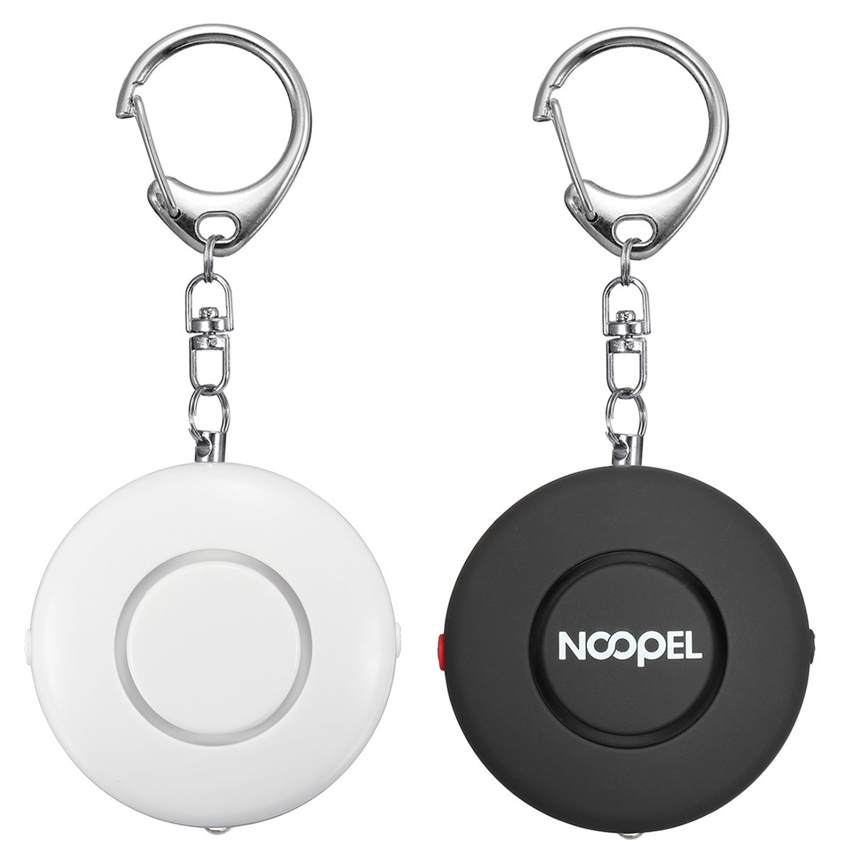 125dB Loud Portable Round Shape Bag Keychain Anti Theft Personal Security Alarm with Bright LED Light 3 125dB Loud Portable Round Shape Bag Keychain Anti Theft Personal Security Alarm with Bright LED Light - Image 3