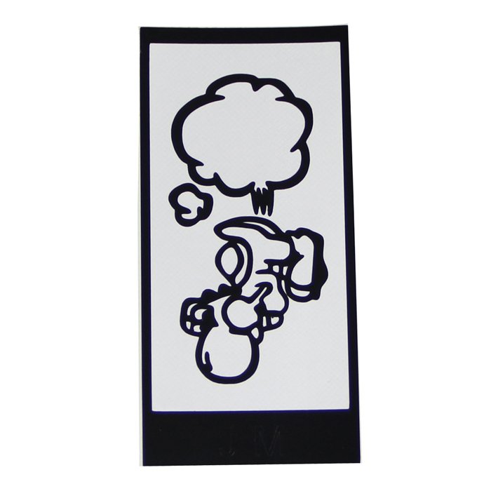 Hat Prince Farting Decorative Decal Removable Bubble Free Self-adhesive Sticker For iPad 7.9 Inch 2 Hat Prince Farting Decorative Decal Removable Bubble Free Self-adhesive Sticker For iPad 7.9 Inch - Image 2