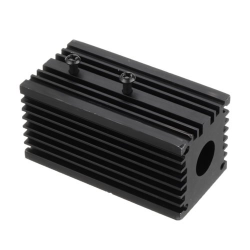 62x32x32mm 12mm Aluminum Heat Sink Groove Fixed Radiator Seat for 12mm Laser Diode Module 1