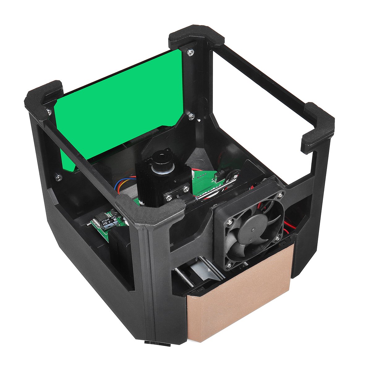 3000mW Golden Desktop Laser Engraving Machine Mini bluetooth Logo Marking Engraver DIY Mark Carver Printer 8 3000mW Golden Desktop Laser Engraving Machine Mini bluetooth Logo Marking Engraver DIY Mark Carver Printer - Image 8