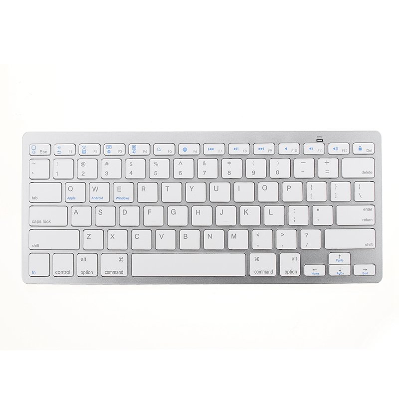 Wirelss bluetooth 3.0 Keyboard For iPhone iPad Macbook Samsung Tablet PC iOS Android Devices 9 Wirelss bluetooth 3.0 Keyboard For iPhone iPad Macbook Samsung Tablet PC iOS Android Devices - Image 9