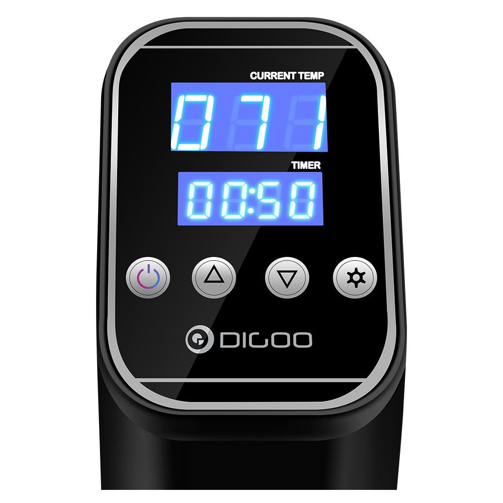 Digoo DG-SV10 Sous Vide Cooker Digital Accurate Temperature Control LED Touch Screen Screen Display Thermal Immersion Circulator Slow Cooker With Adju 4 Digoo DG-SV10 Sous Vide Cooker Digital Accurate Temperature Control LED Touch Screen Screen Display Thermal Immersion Circulator Slow Cooker With Adju - Image 4